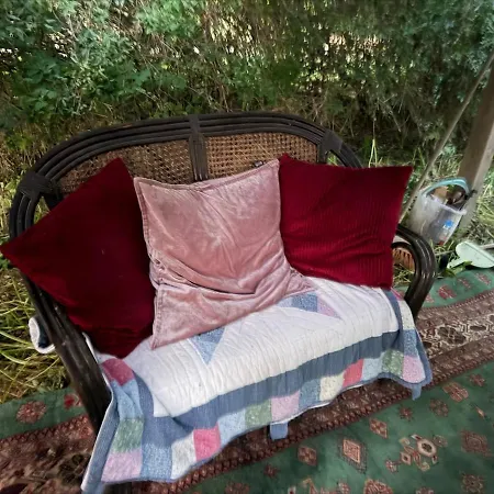 Campsite Doppelbett In Der Villa Mit 3000 M2 Garten Und Wald Wittstock